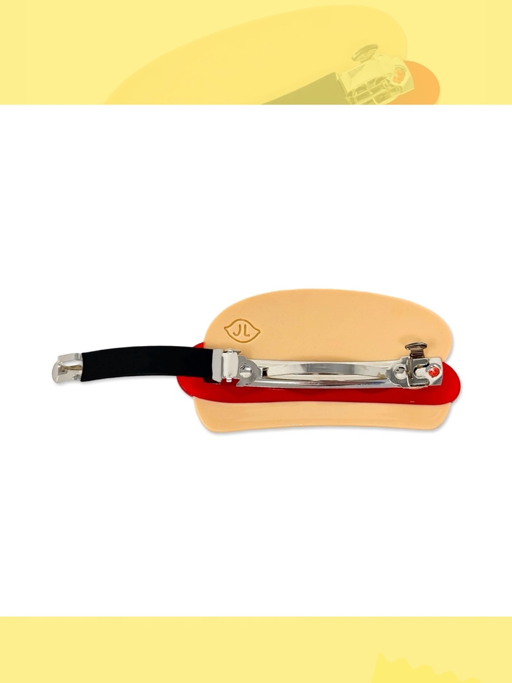 Jenny Lemons Hot Dog French Barrette - Picture 3 of 5